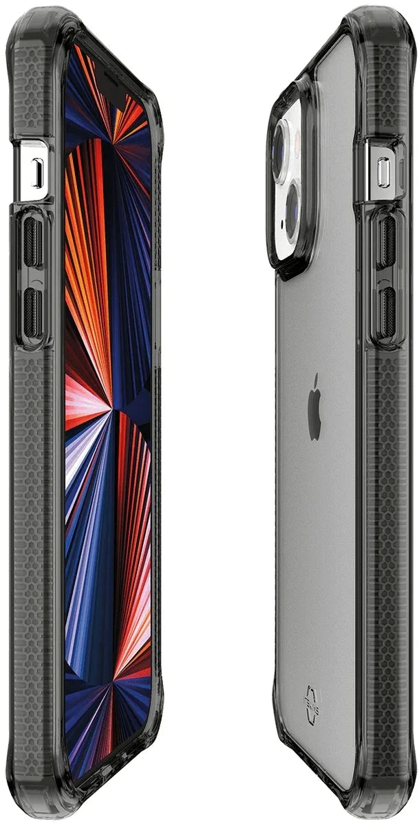 Itskins Level 3 Supremeclear For Apple Iphone 13 Smoke/Transparent - Essentify
