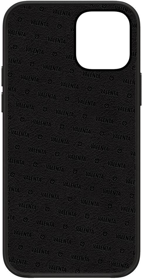 Valenta Leather Back Cover Snap Luxe Apple Iphone 13 Mini Black - Essentify