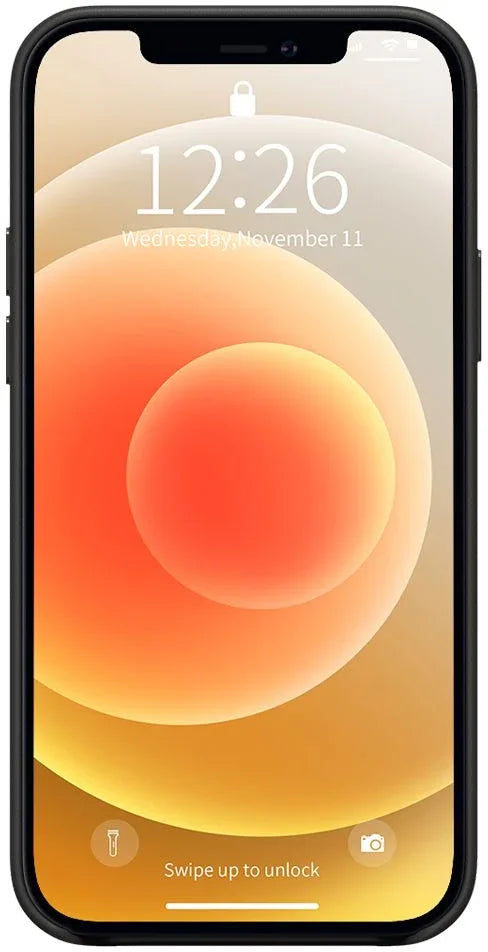 Valenta Leather Back Cover Snap Luxe Apple Iphone 13 Pro Max Black - Essentify