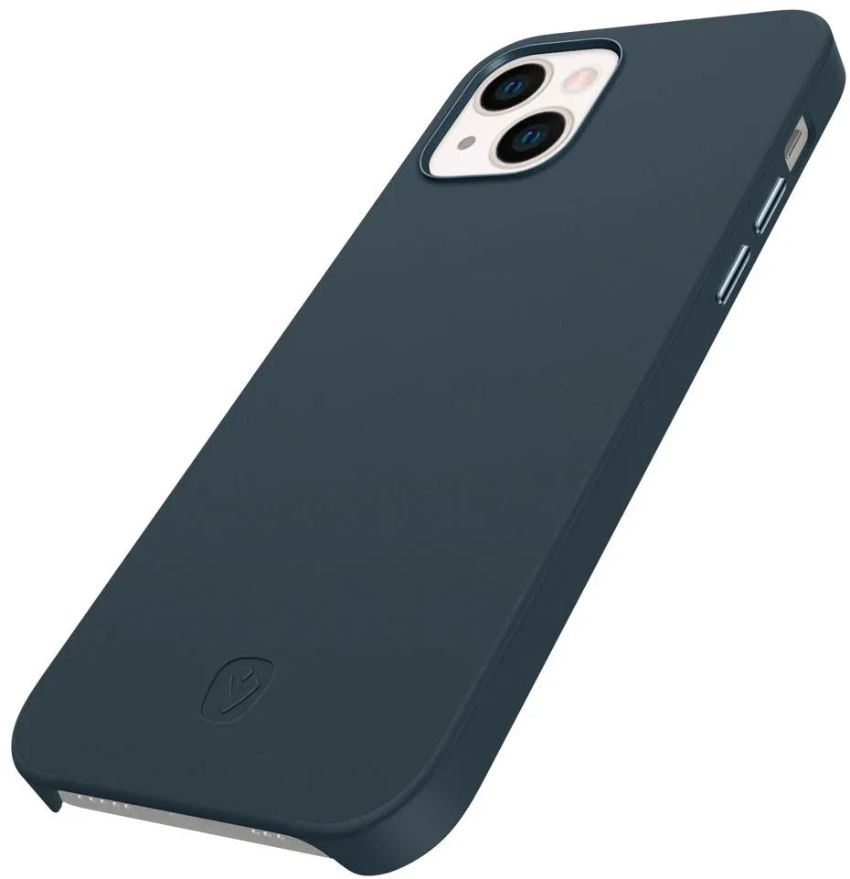 Valenta Leather Back Cover Snap Luxe Apple Iphone 13 Mini Blue - Essentify
