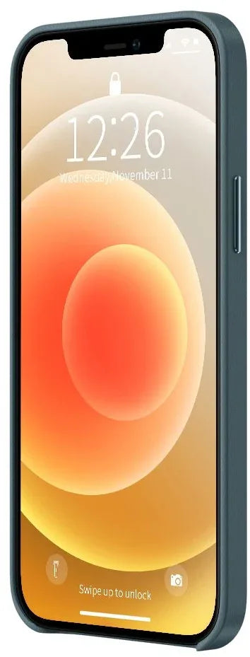 Valenta Leather Back Cover Snap Luxe Apple Iphone 13 Blue - Essentify