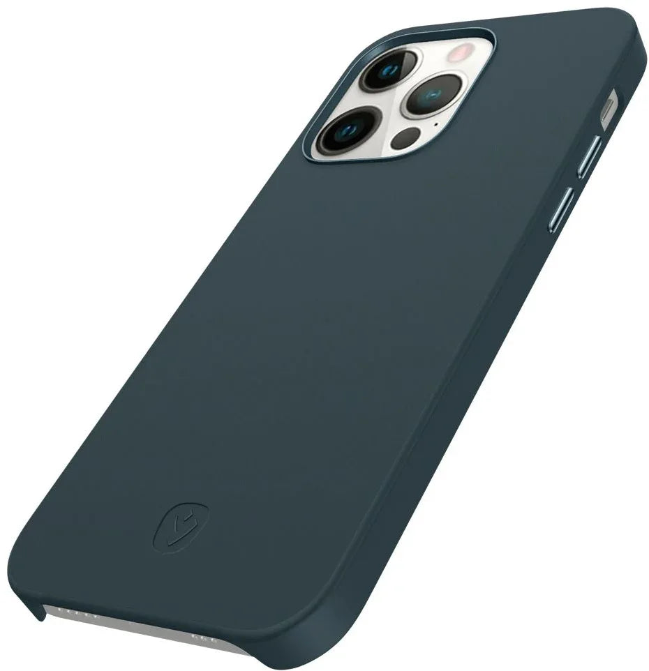 Valenta Leather Back Cover Snap Luxe Apple Iphone 13 Pro Blue - Essentify