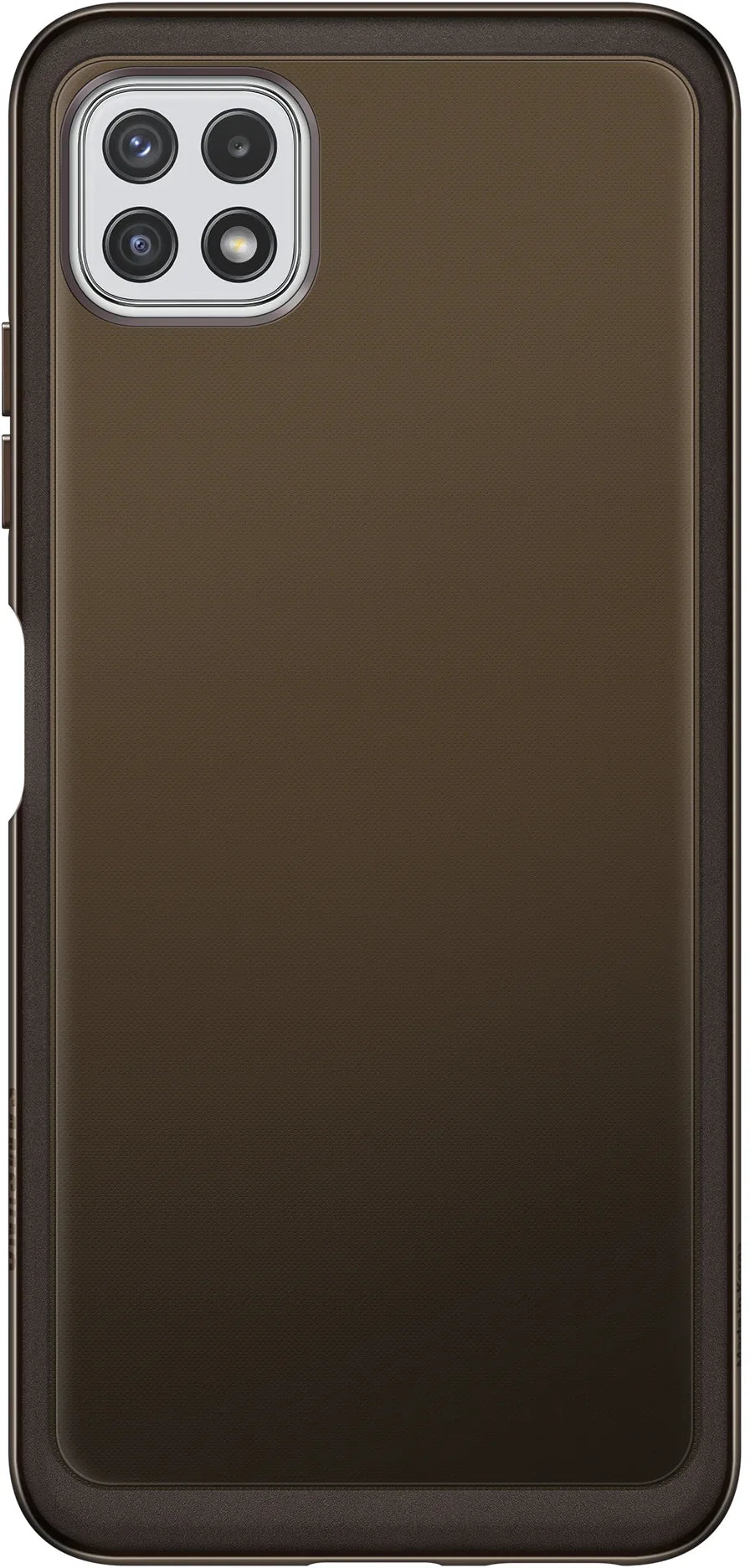 Samsung Soft Clear Cover Galaxy A22 5G Black - Essentify
