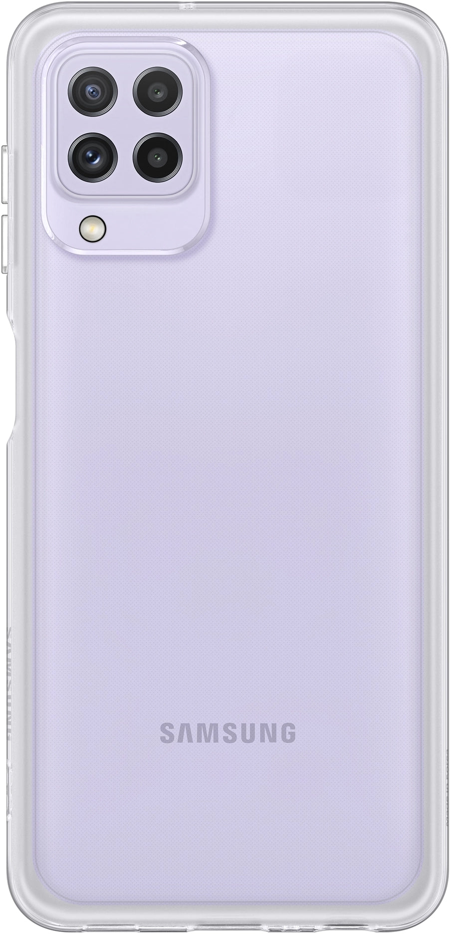 Samsung Ef-Qa225Ttegeu Samsung Soft Clear Cover Galaxy A22 4G Transparent