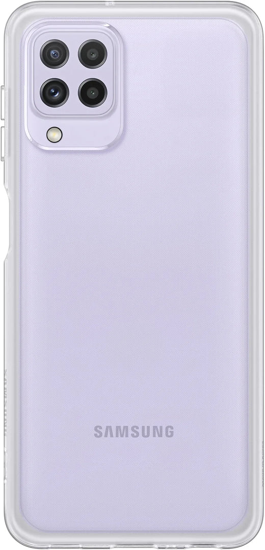 Samsung Soft Clear Cover Galaxy A22 4G Transparent - Essentify