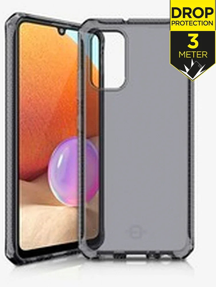 Itskins Level 2 Spectrumclear For Samsung Galaxy A32 4G Smoke - Essentify