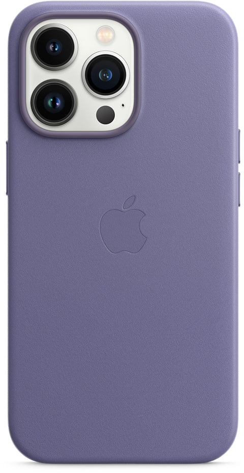 Apple Mm1F3Zm/A Apple Leather Case With Magsafe Iphone 13 Pro Wisteria