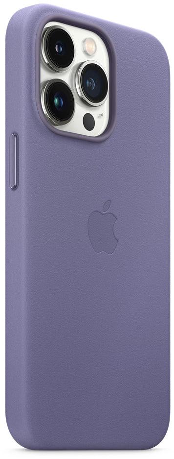 Apple Leather Case With Magsafe Iphone 13 Pro Wisteria - Essentify