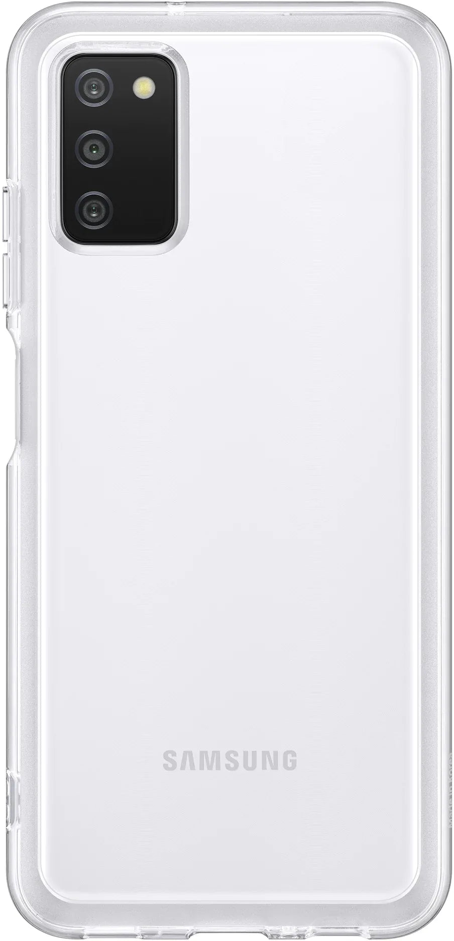 Samsung Soft Clear Cover Galaxy A03S Transparent - Essentify