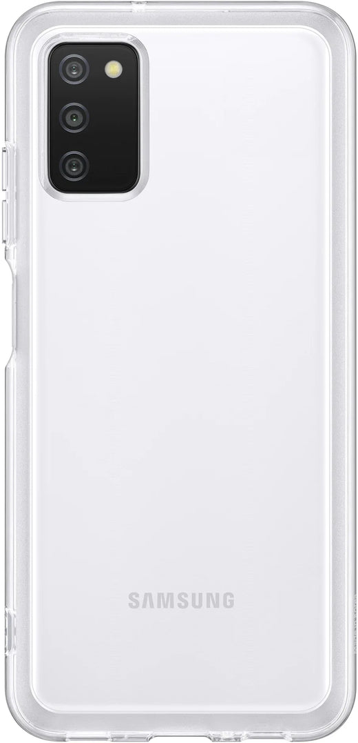 Samsung Soft Clear Cover Galaxy A03S Transparent - Essentify