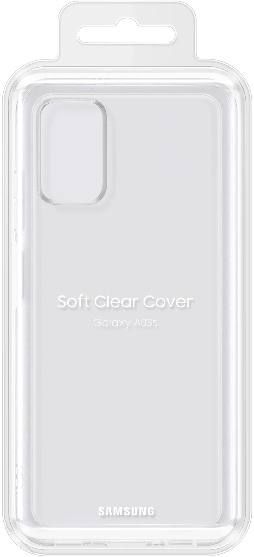 Samsung Soft Clear Cover Galaxy A03S Transparent - Essentify
