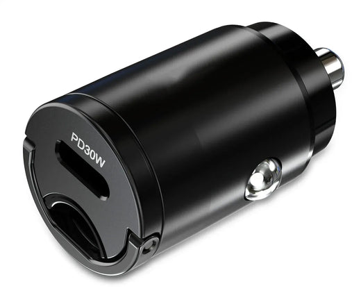 Mobilize Car Charger Usb-C 30W With Pd/Pps Black - Essentify