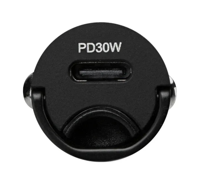 Mobilize Car Charger Usb-C 30W With Pd/Pps Black - Essentify