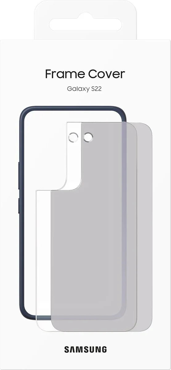 Samsung Frame Cover Galaxy S22 5G Navy - Essentify