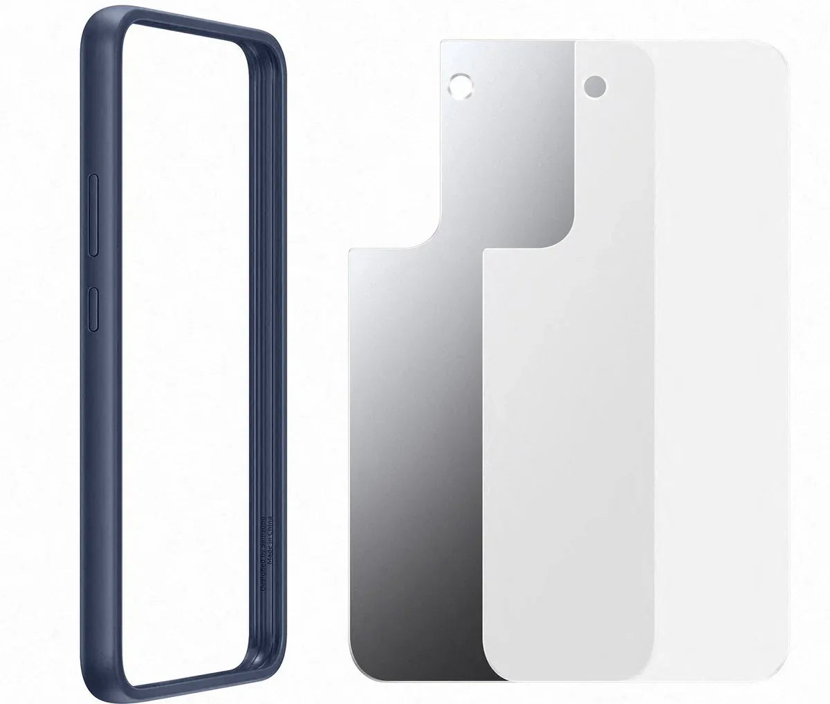 Samsung Frame Cover Galaxy S22+ 5G Navy - Essentify