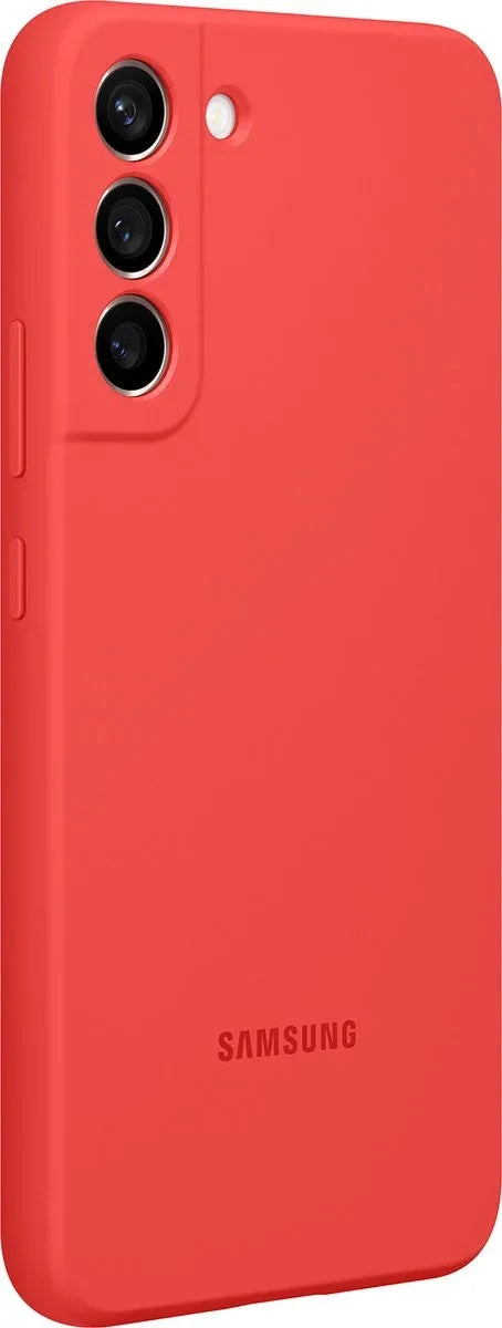 Samsung Silicone Cover Galaxy S22+ 5G Coral - Essentify