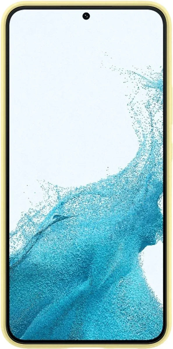 Samsung Silicone Cover Galaxy S22+ 5G Yellow - Essentify