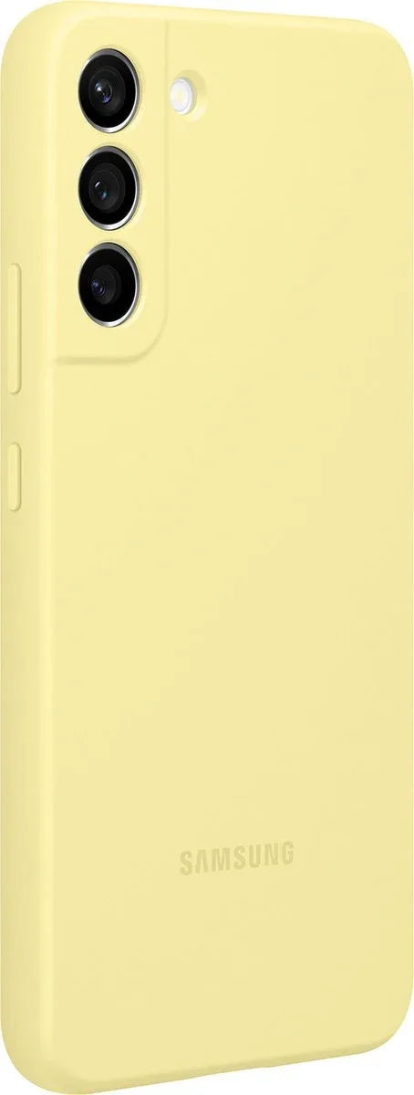 Samsung Silicone Cover Galaxy S22+ 5G Yellow - Essentify