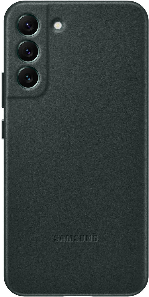 Samsung Leather Cover Galaxy S22+ 5G Forest Green - Essentify
