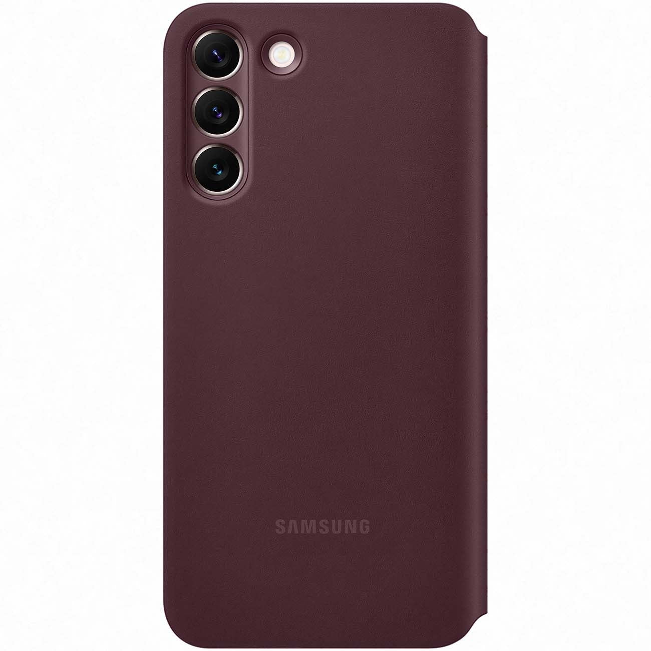 Samsung Ef-Zs906Ceegee Samsung Smart Clear View Cover Galaxy S22+ 5G Burgundy