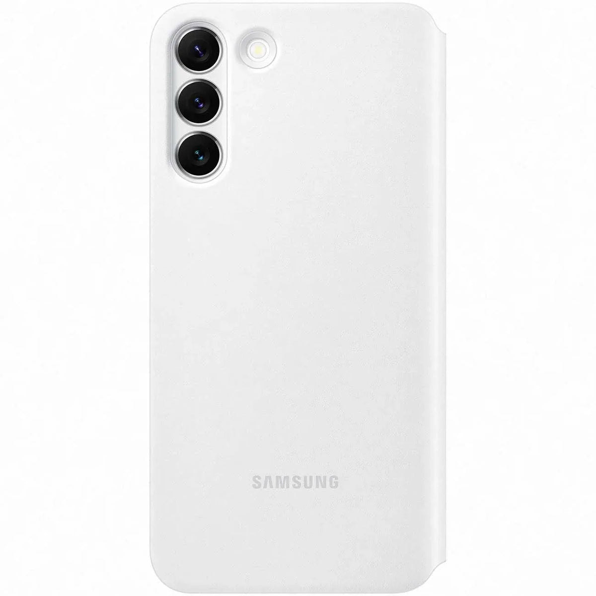 Samsung Smart Clear View Cover Galaxy S22+ 5G White - Essentify