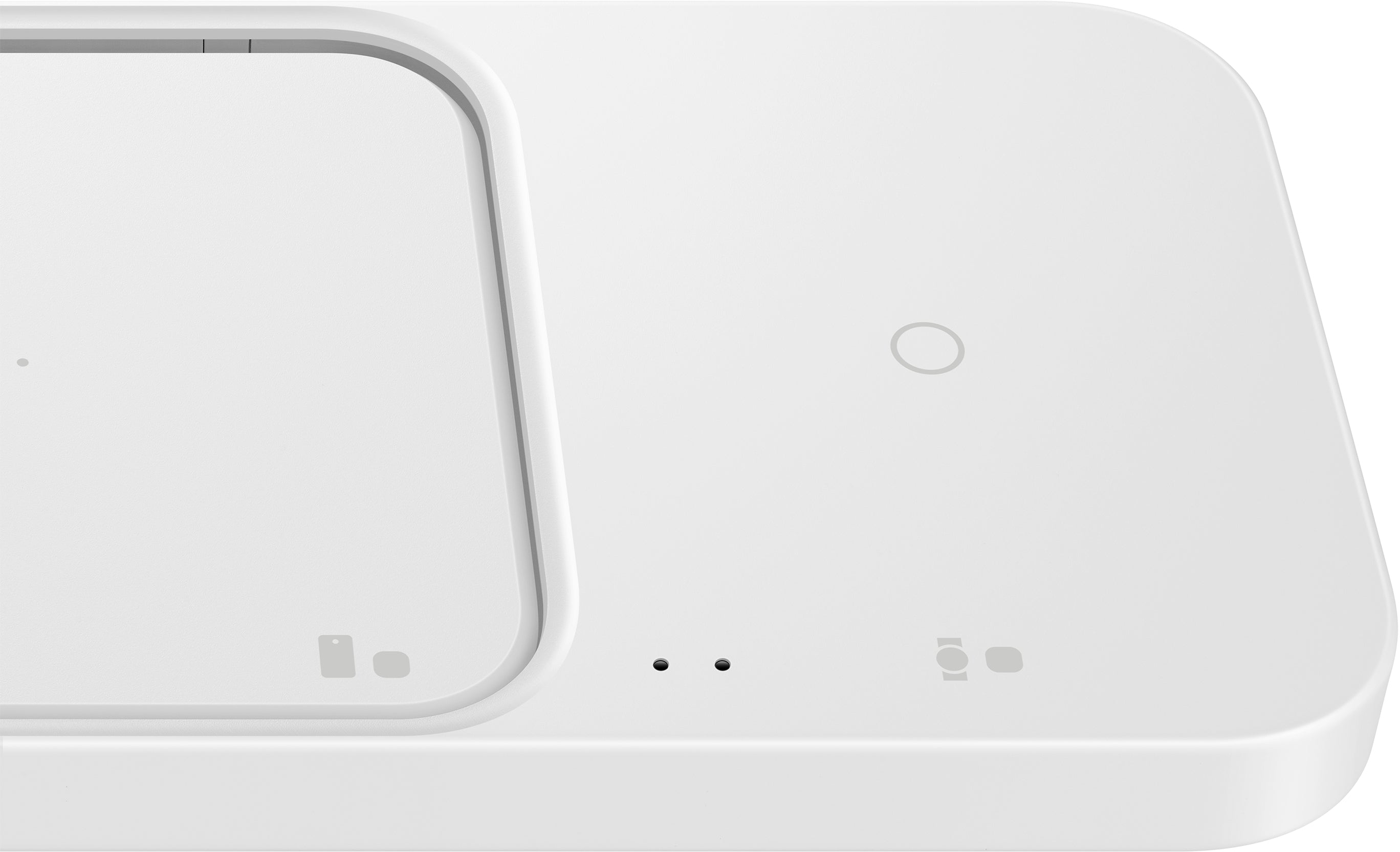 Samsung Ep-P5400Twegeu Samsung Wireless Qi Duo Charger Pad 15W + Fast Travel Charger 25W White