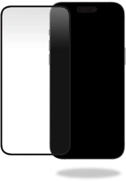 Mobilize Glass Screen Protector - Black Frame - Apple Iphone 14 Pro Max - Essentify