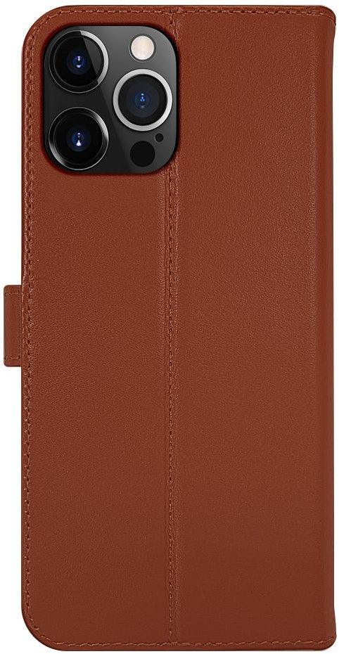 Valenta Book Case Gel Skin Apple Iphone 14 Pro Max Brown - Essentify
