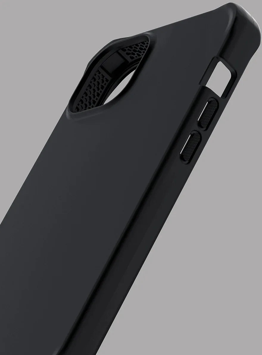 Itskins Level 2 Spectrumsolid_R For Apple Iphone 13/14 Plain Black - Essentify
