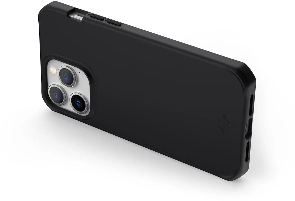 Itskins Level 2 Spectrumsolid_R For Apple Iphone 13/14 Plain Black - Essentify