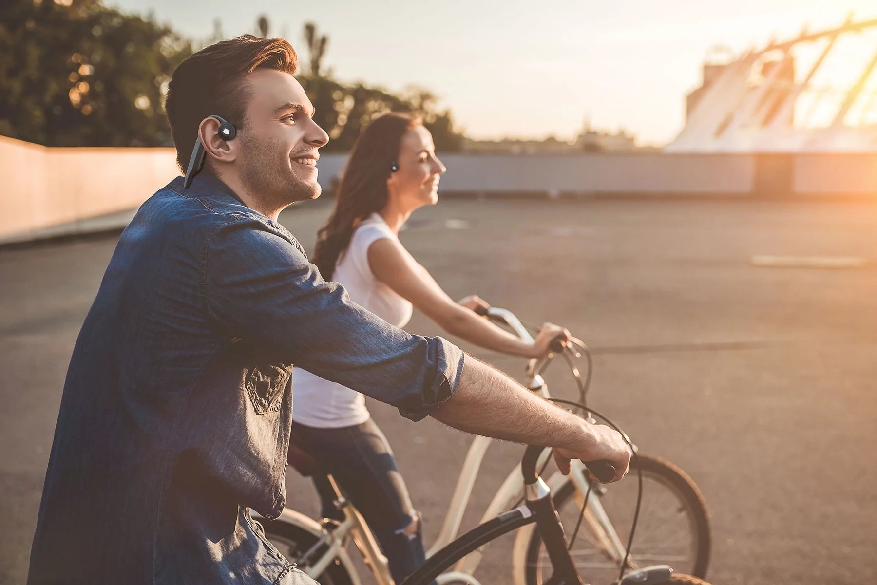 Lenco Hbc-200 Lenco Bone Conduction Bluetooth Stereo Headset Black