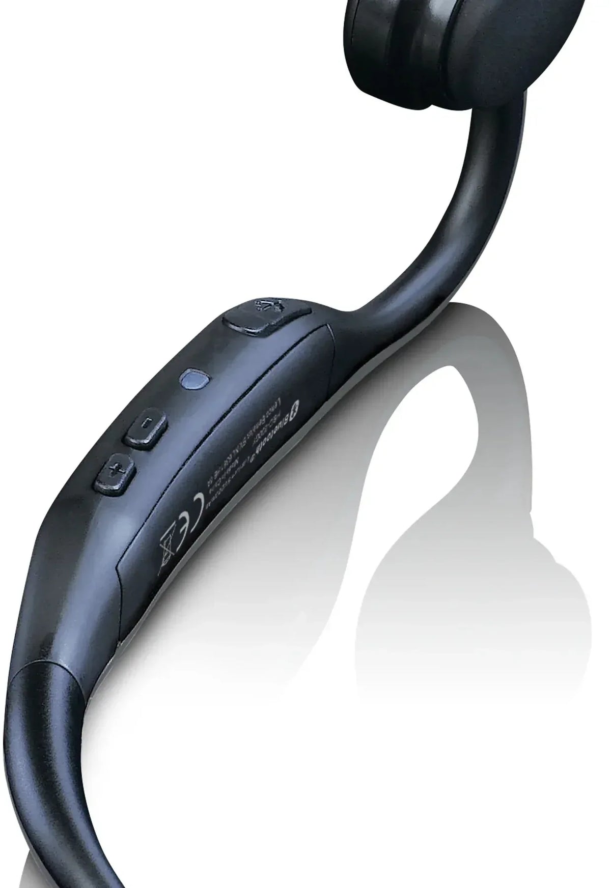 Lenco Bone Conduction Bluetooth Stereo Headset Black - Essentify