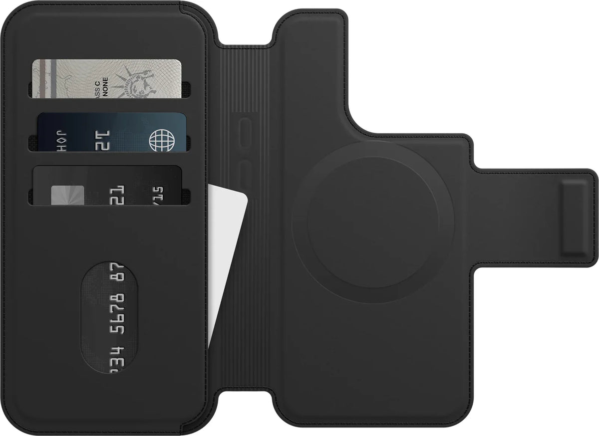 Otterbox Folio For Magsafe Apple Iphone 14 Pro Black - Essentify