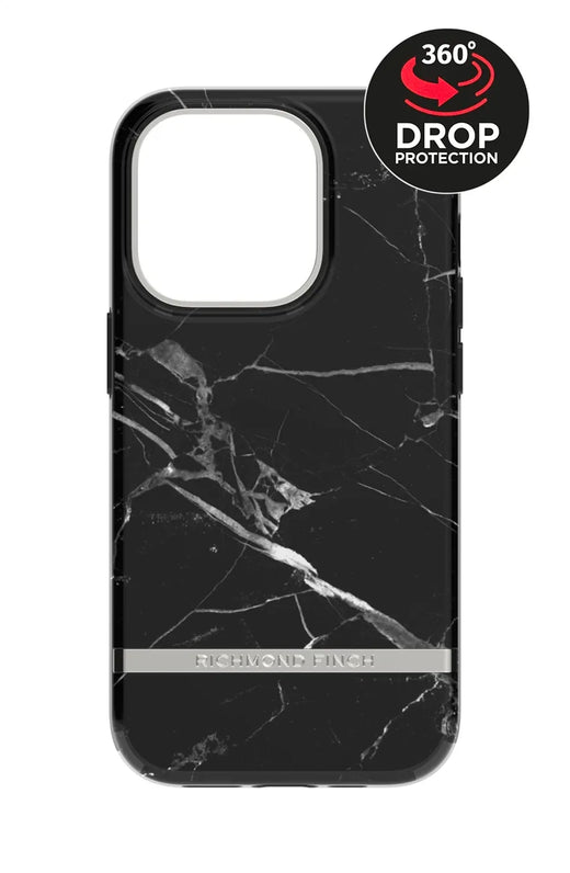 Richmond & Finch Freedom Series One-Piece Apple Iphone 14 Pro Black Marble - Essentify
