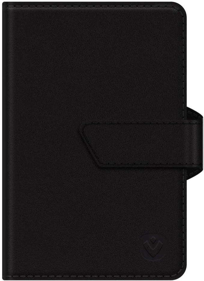 Valenta Card Case Plus Wallet Snap 2-In-1 Black - Essentify