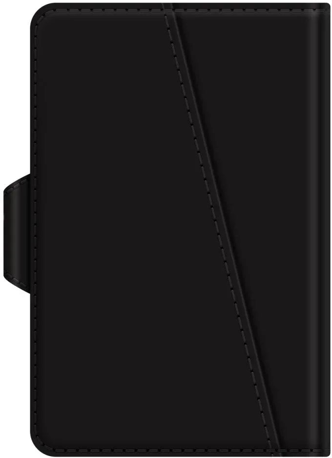 Valenta Card Case Plus Wallet Snap 2-In-1 Black - Essentify