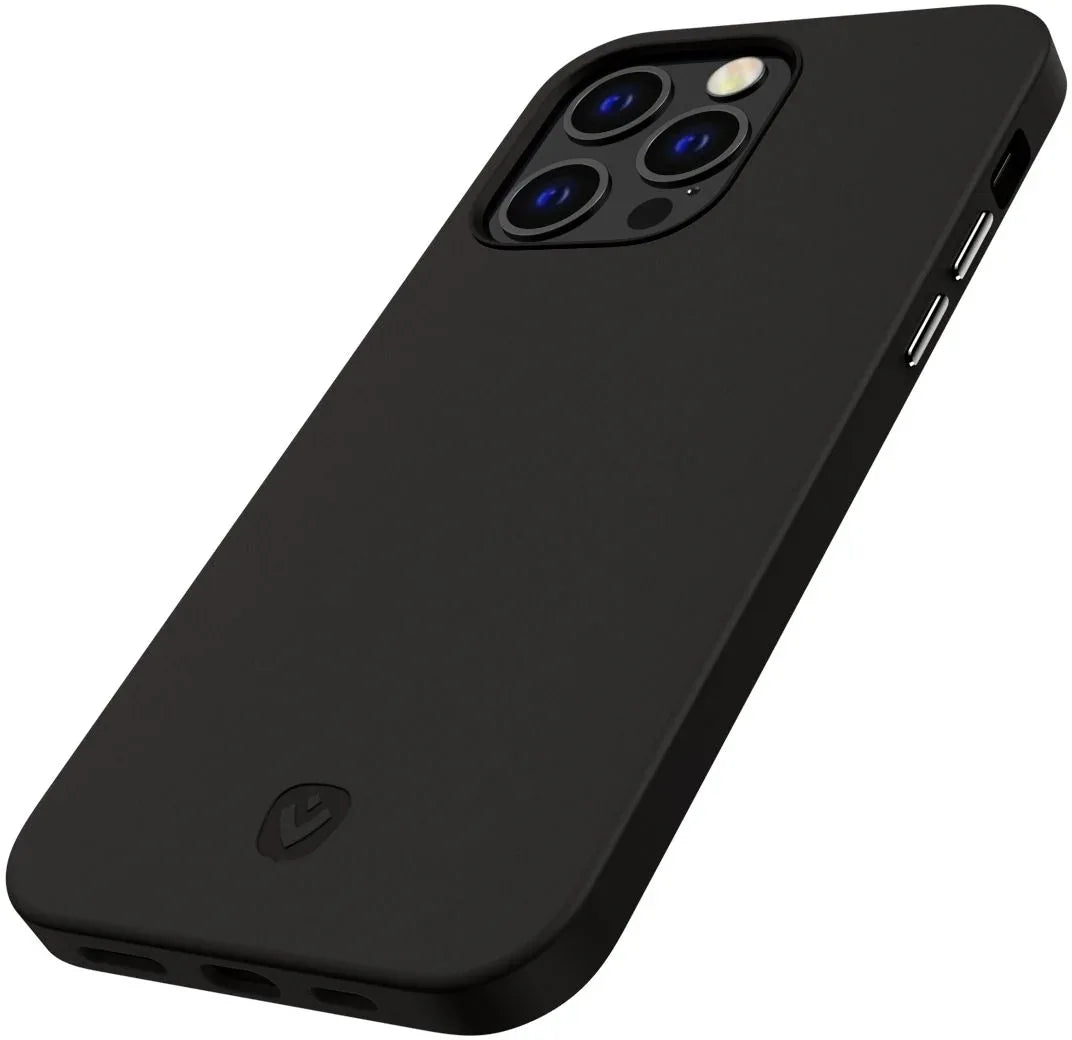 Valenta Leather Back Cover Magsafe Apple Iphone 14 Pro Max Black - Essentify