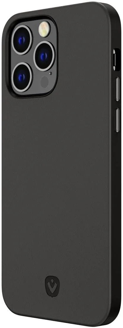 Valenta Leather Back Cover Magsafe Apple Iphone 14 Pro Max Black - Essentify