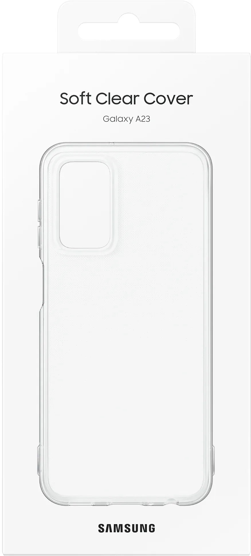 Samsung Soft Clear Cover Galaxy A23 5G Transparent - Essentify