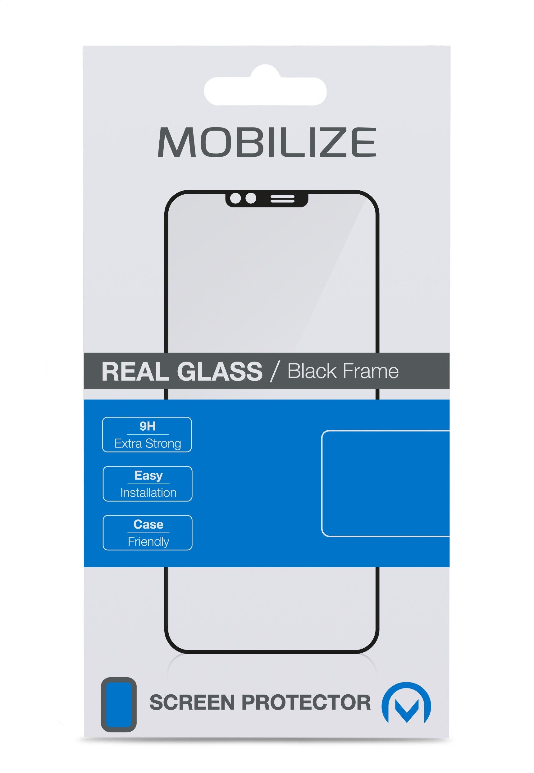 Mobilize Edge-To-Edge Glass Screen Protector Motorola Edge 30 Ultra Black Edge Glue