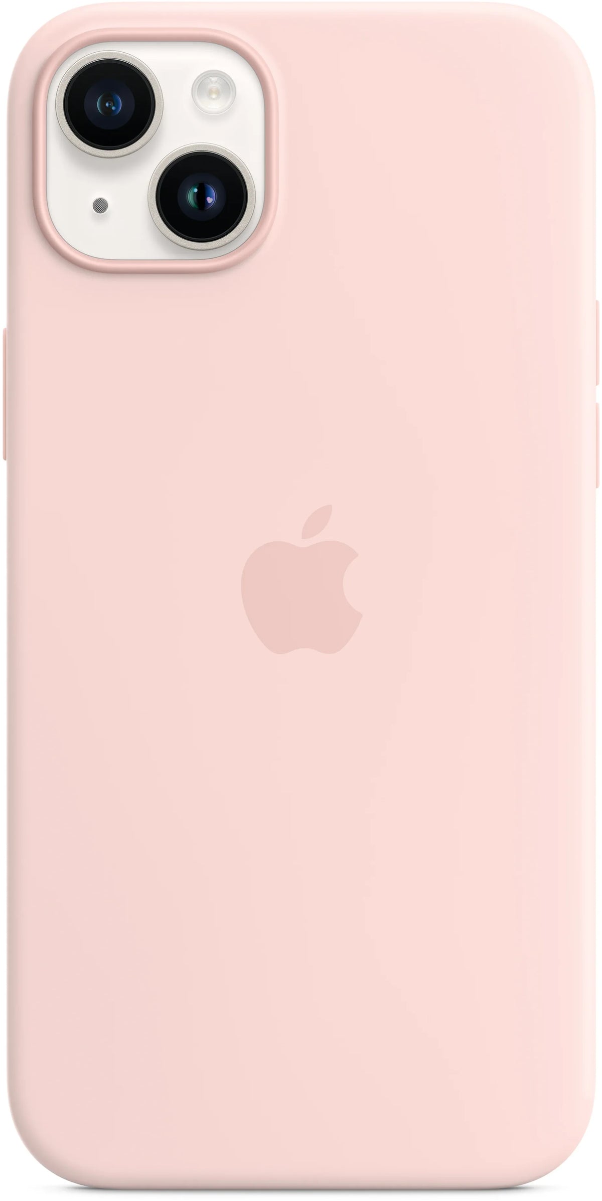Apple Silicone Case With Magsafe Iphone 14 Plus Chalk Pink - Essentify