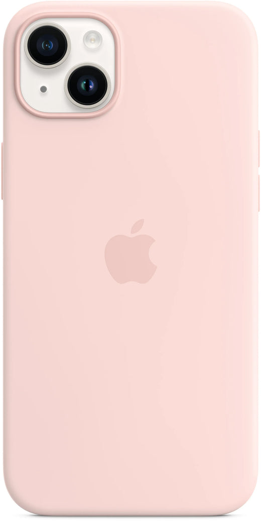 Apple Silicone Case With Magsafe Iphone 14 Plus Chalk Pink - Essentify