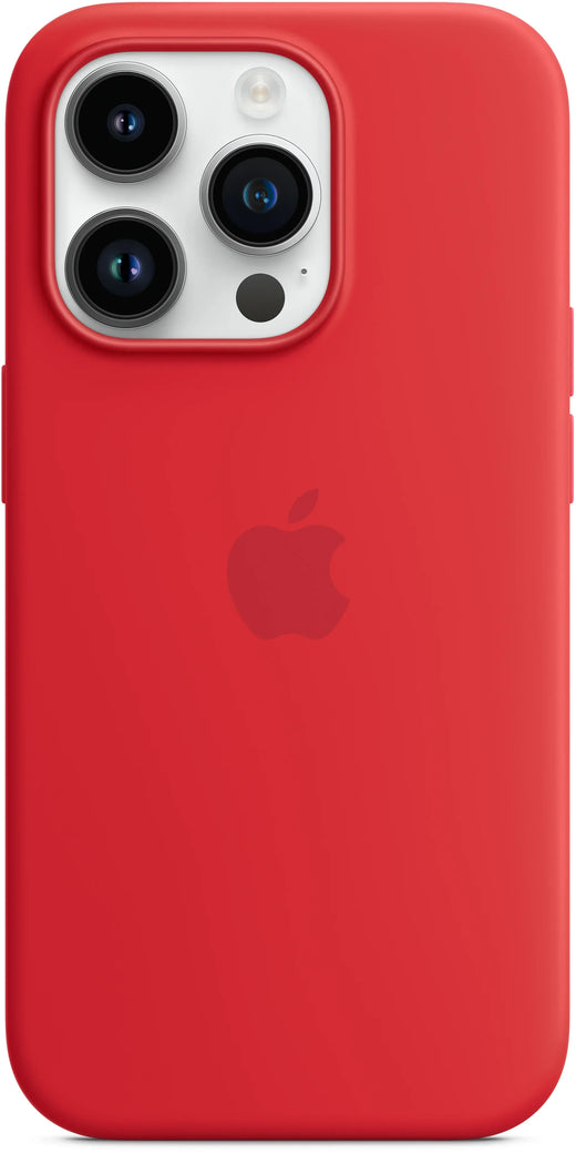 Apple Silicone Case With Magsafe Iphone 14 Pro (Product) Red - Essentify