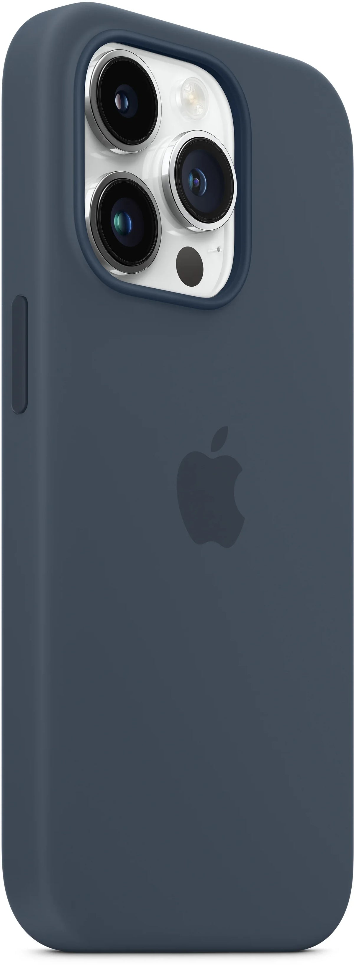 Apple Silicone Case With Magsafe Iphone 14 Pro Max Storm Blue - Essentify