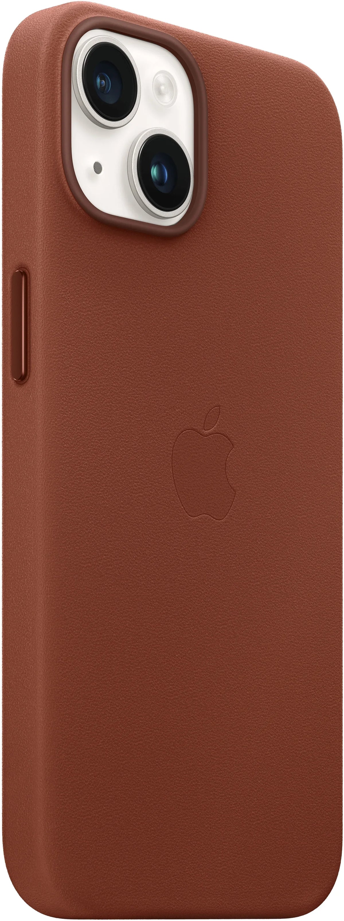 Apple Leather Case With Magsafe Iphone 14 Umber - Essentify