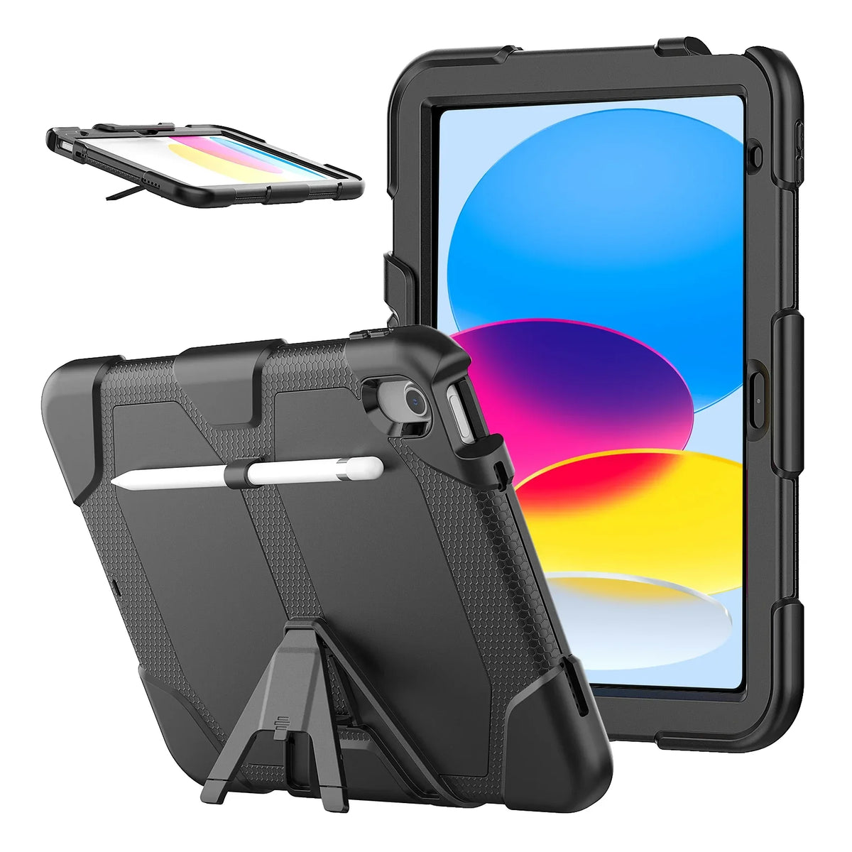 Xccess Survivor Essential Case Apple Ipad 10.9 (2022)/Ipad 11 (2025) Black - Essentify