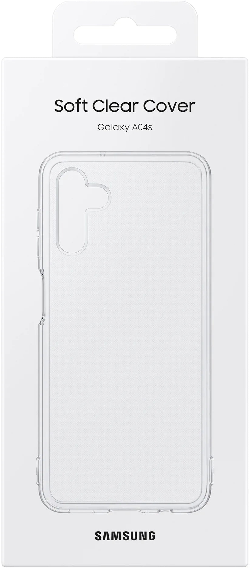 Samsung Soft Clear Cover Galaxy A04S Transparent - Essentify