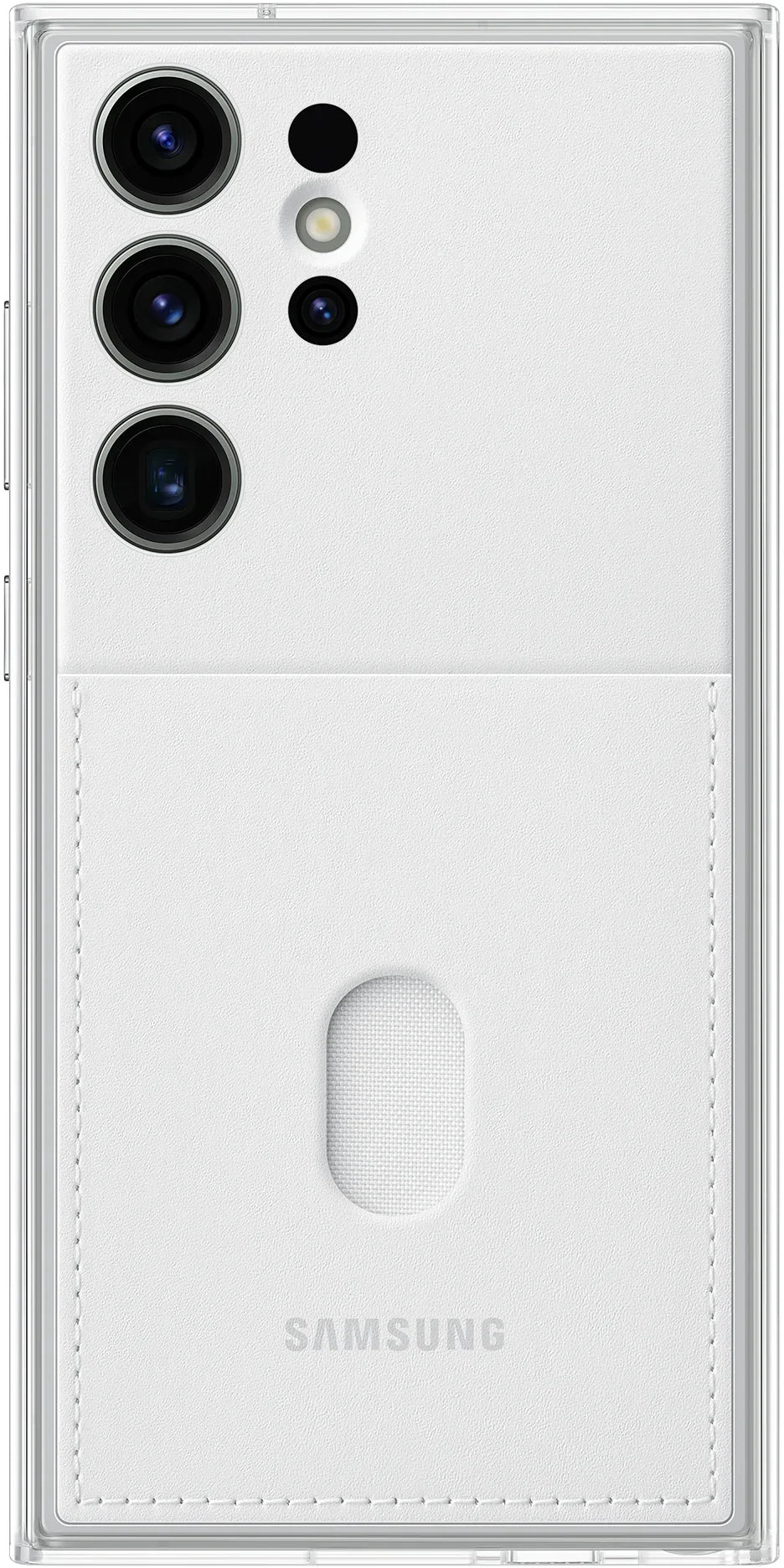 Samsung Frame Cover Galaxy S23 Ultra 5G White - Essentify