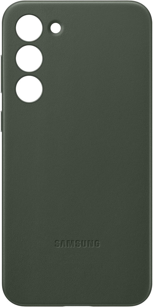 Samsung Leather Cover Galaxy S23+ 5G Green - Essentify
