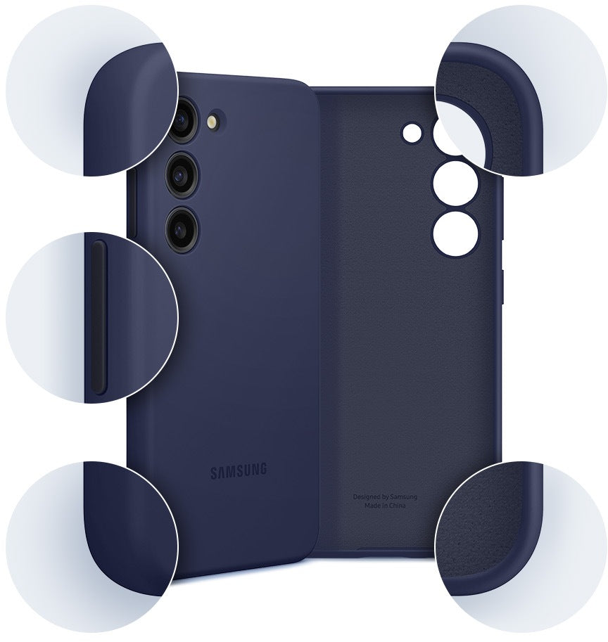 Samsung Ef-Ps911Tnegww Samsung Silicone Cover Galaxy S23 5G Navy